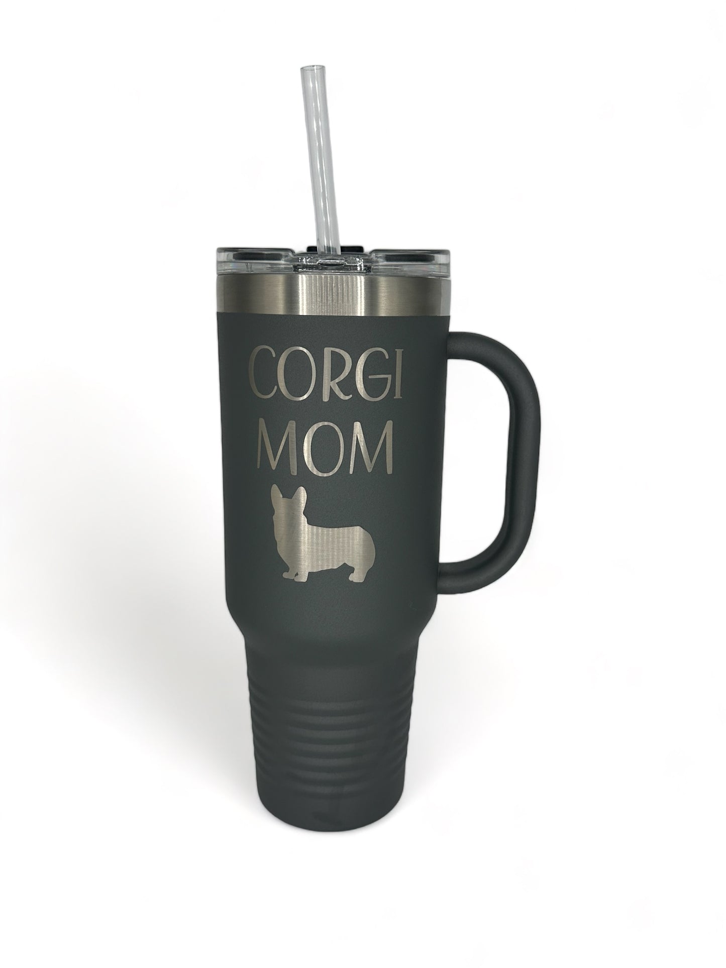 40 oz Corgi Mom Travel Mug