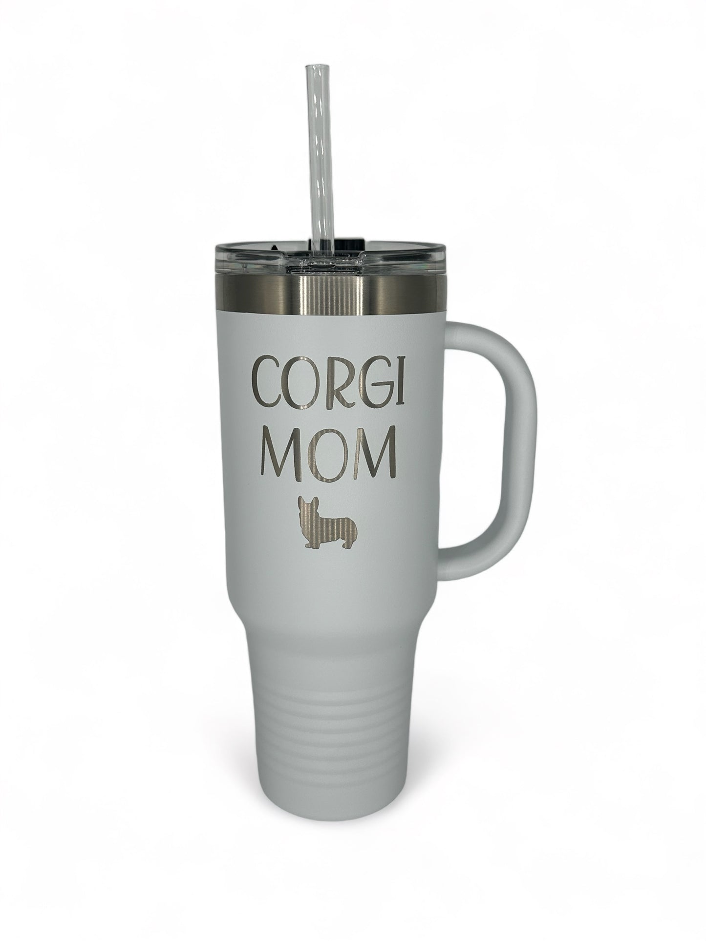 40 oz Corgi Mom Travel Mug